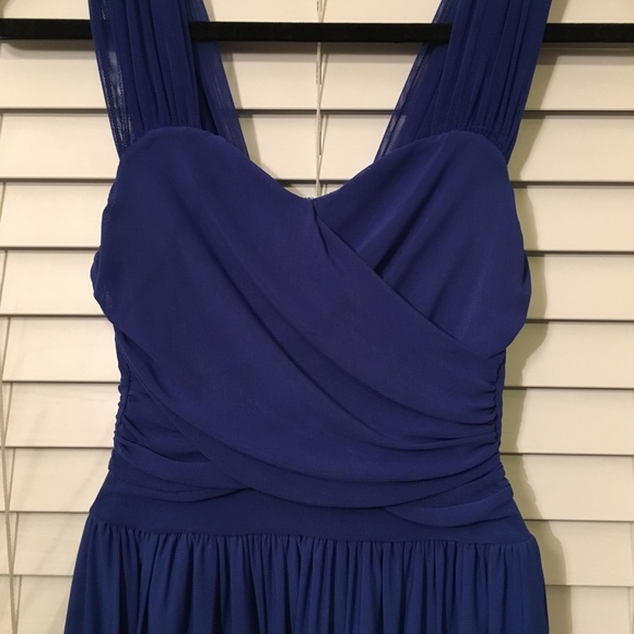 π Material Girl Royal Blue Dress - Picture 4 of 5